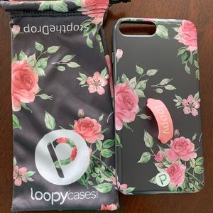 Loopy case Midnight Rose